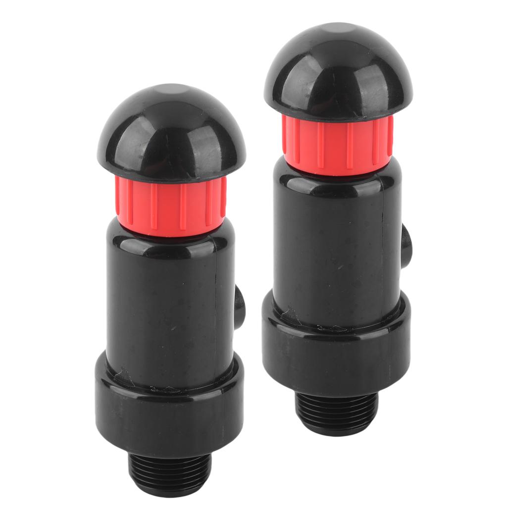 2Pcs Irrigation Exhaust Valve External Thread G3   4 Easy Use Good Sealing Automatic Intake Valve