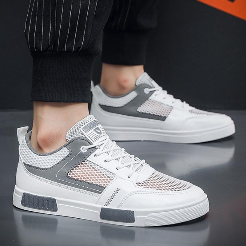 Lightweight Mesh Breathable Men Casual Shoes Summer New Trendy Flats Shoes Male Sneakers Running Shoe Fashion Versatiled Loafers