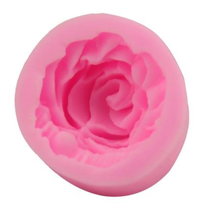 Moule à gâteau en Silicone en forme de Rose, fleur 3D, Fondant, savon, Cupcake, outil de cuisson