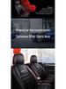 Volkswagen Bora Series Universal Leather Car Seat Cover - Four Seasons, Full Coverage, Five-Seater.