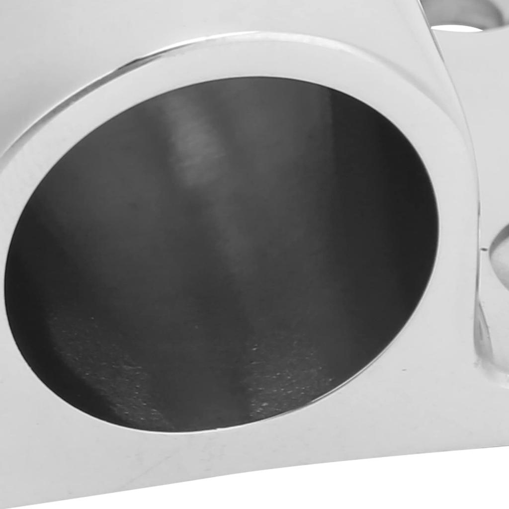 Stainless Steel Boat Tube Base, Marine Pipe Stake Base Marine Pipe Rectangular Base Pipe