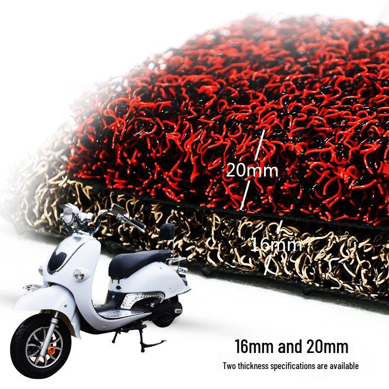 Big Turtle King Electric Motorcycle Non-Slip, Rainproof Foot Pad Silk Ring