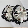 Bows Hair Tie Multi Layer Hair Catch Lacework Hair Tie Scrunchies Hair Rope