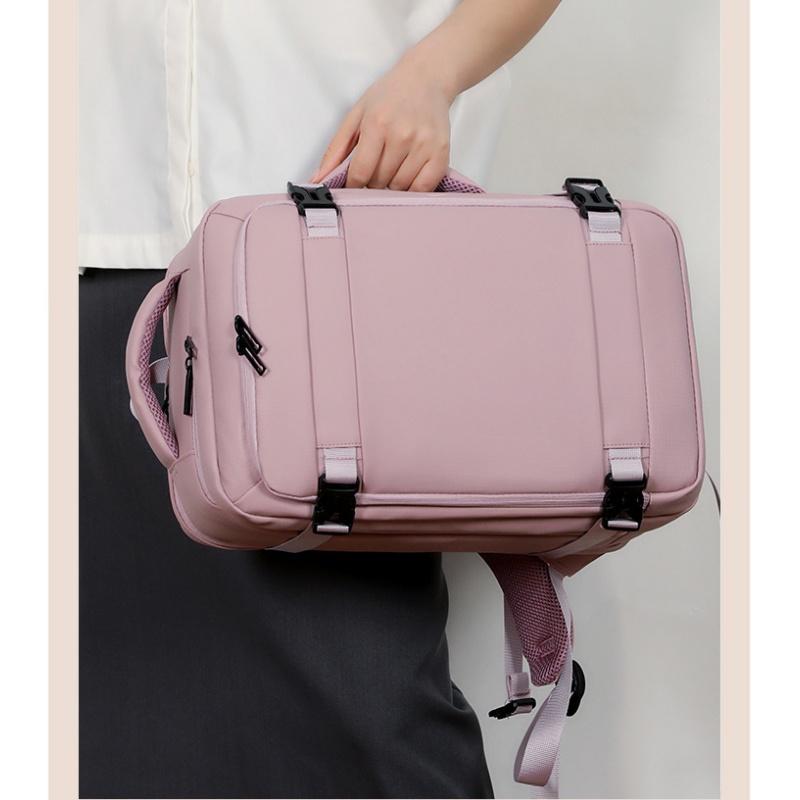 New Lightweight Load-reducing Backpacks Outdoor Travel Bag Teenager College Student Schoolbag Large Capacity Unisex Waterproof PU Computer Knapsacks