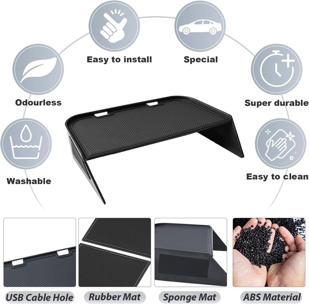 Center Console Organizer Tray for 2025-2025 Chevy Traverse Interior Phone Holder Middle Center Console Storage Box Accessories