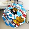 1PC Coven-try Football Club Crest Printed Umbrella Folding umbrella, automatic umbrella 8-Frame for Travel, camping Fan gifts Christmas Gifts