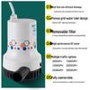 12V/24V DC Submersible Marine Bilge Pump for Fishing Boats - High Flow Seawater Drainage Pump
