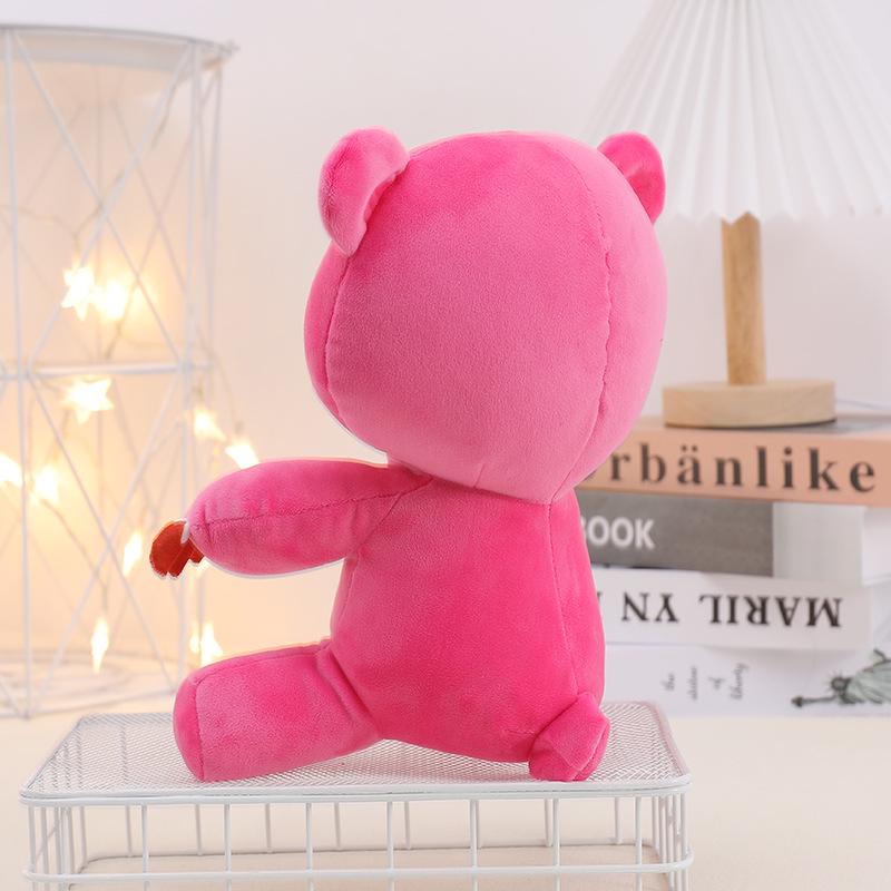 New Pink Gloomy Bear Plush Toy - Cute Violent Bear Cartoon Gift