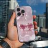 Crystal Cherry  Phone Case For iPhone 17,16,15,14,13,12,11 Pro,Max,Plus,X,XS,XR,SE4,E Mini Transparent Soft Cover
