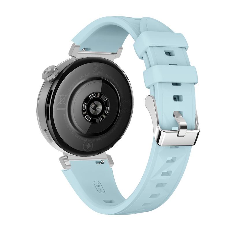 18 mm Silikone Urrem til Huawei Watch GT5 41mm Officiel Samme Rem Ensfarvet