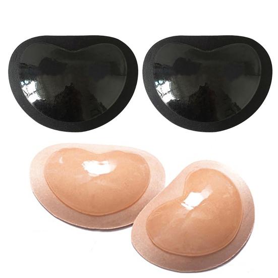 Breast Enhancer Heart Shape Push Up Comfortable Silicone Chest Insert Pad for Wedding