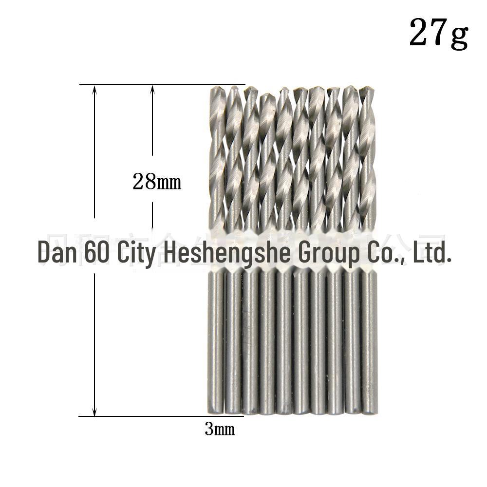 10-Piece High-Speed Steel Twist Drill & 5-Piece Hand Drill Bit Set