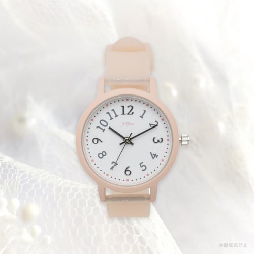 Fieldwork Women's Analog Watch with Silicone Strap and Lamibel Pink KDS014-3