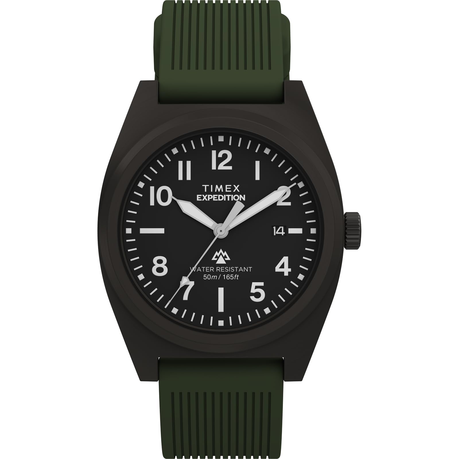 

Унисекс Часы Timex Expedition TW2Y18000 Кварцевые 5 ATM Водонепроницаемые Минеральное Стекло Черный Циферблат Латунь [TIMEX] [Б/у] чёрный