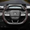 Suitable for Changan Anti-Slip Buckle Segmented Suede Steering Wheel Cover Suitable for Cs35 Plus Alsvin Cs55 Unit Cs95 Uni t K S Vx7