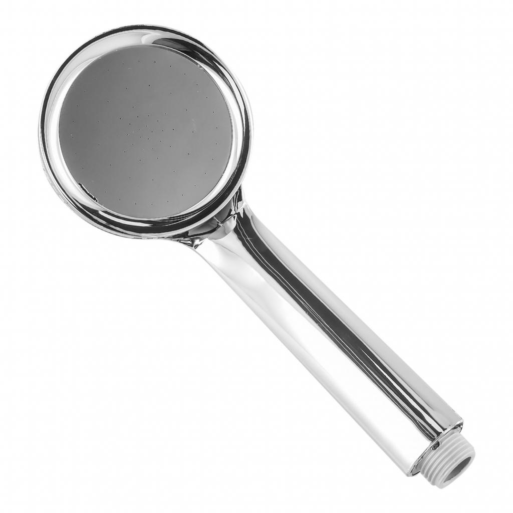 Shower Head Hand Hold Round Water Saving Lightweight