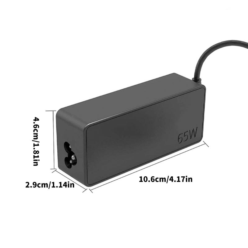 20V 3.25A 65W Adapter Chargers for AIR14/AIR15/14ITL 2021/E14/E15/E480 E485/E580/E490/K4-IML Laptop Power Supply Cord