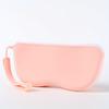 Silicone Glasses Storage Box, Simple Design, Durable, Waterproof, with Zipper Pocket