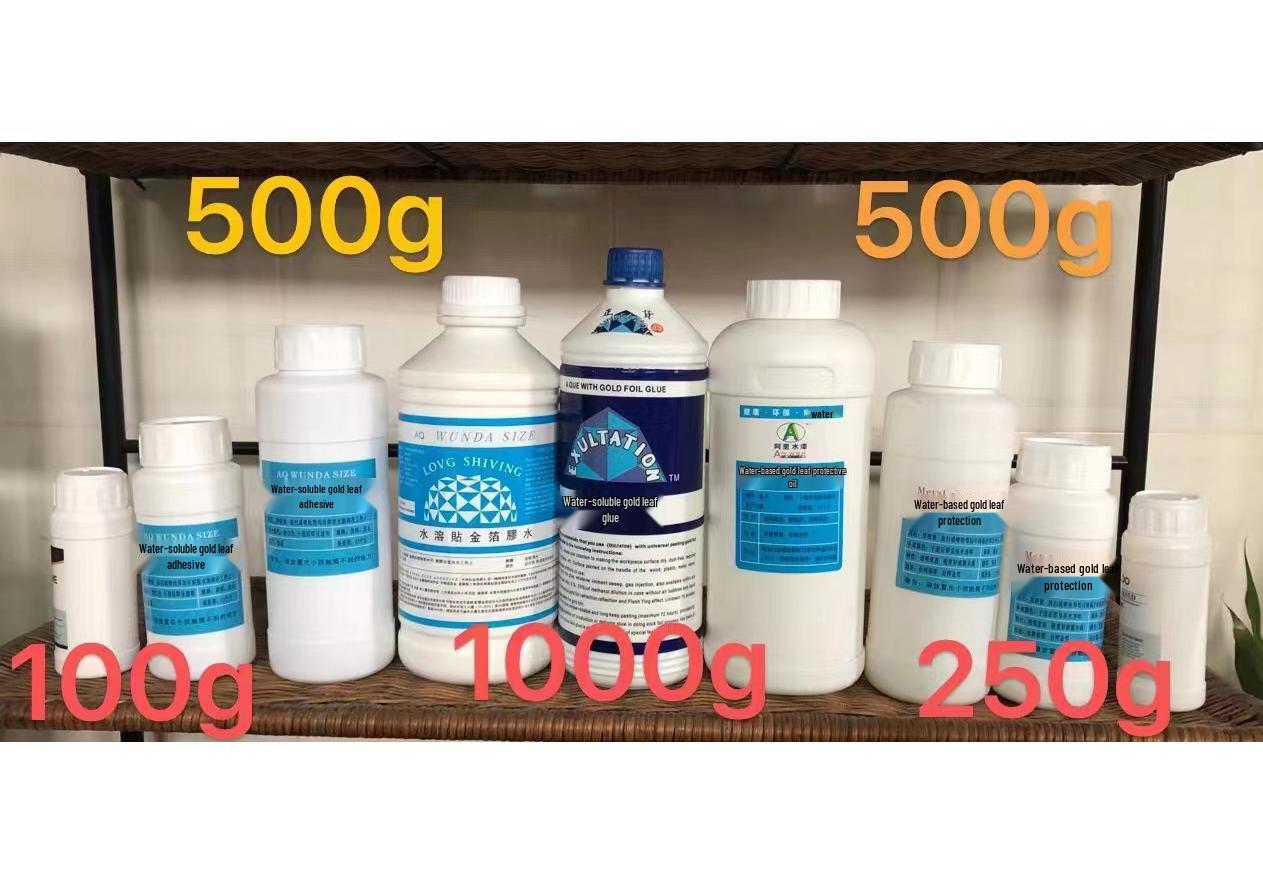 Water-based Foil Adhesive & Protective Paint - Available in 100g, 250g, 500g, 1kg