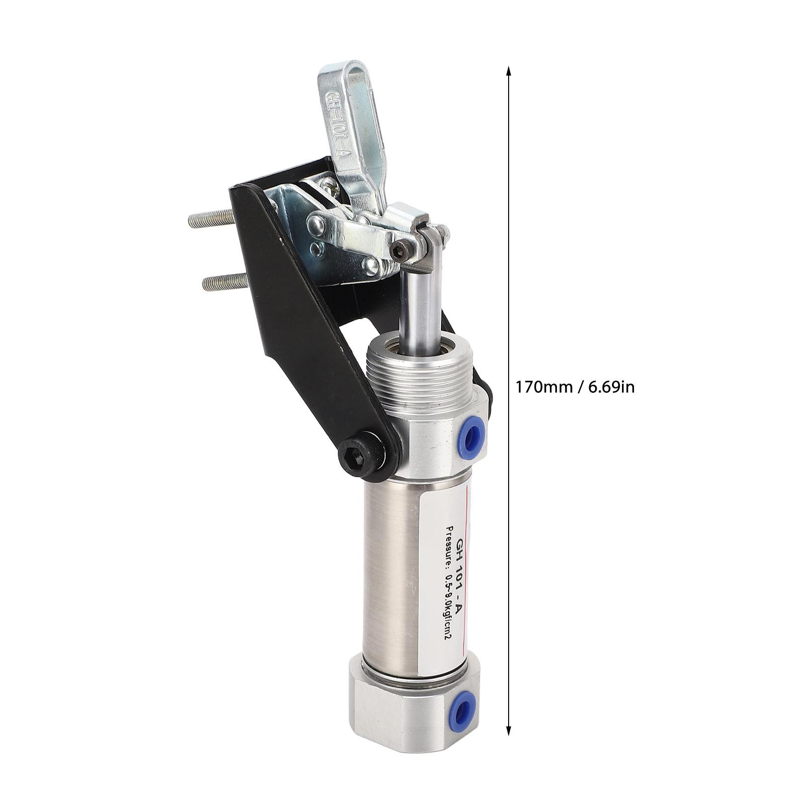 

Pneumatic Clamp Hold Down 50kg Clamping Force Quick Fix Professional for Air Cylinder