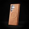 Smooth-touch Sheep Skin Leather Anti-drop Phone Case For Samsung S26 Ultra S25 S24 S23 Plus Wireless Charging Protect Back Cover