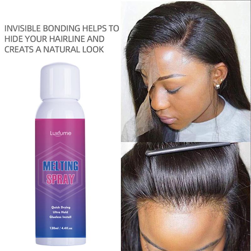 Wig Hair Professional Lace Adhesive Glue  Spray Invisible Easy-drying Waterproof Liquid Glue Safe