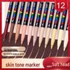 Opaque & Layerable Acrylic Markers with Soft Tips - Ideal for Students & DIY Art Projects