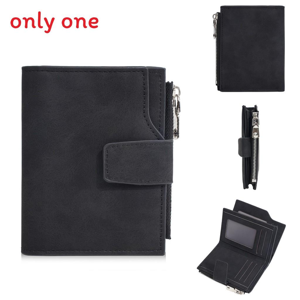 Urban Minimalist Pu Wallet For Women With Card Organizer And Solid Pattern Design For Everyday