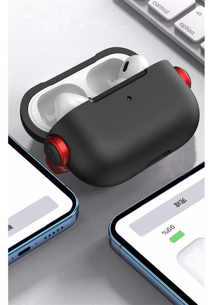 AirPods 4 Schutzhülle für Apple Pro 2 Kopfhörer - Vollständige Abdeckung Weiche Schale für Music Boy Gen 1/2/3 Bluetooth-Kopfhörer