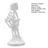 Yousheng Skeleton Hand Holding Rose Figurine Halloween Gothic Bone Hand Statue Resin Sculpture Home Office Desktop Decoration Ornament
