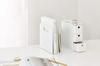 Teijin LITEM. Desk Organizer, White, Multi-functional Book Stand, Pen Holder, Storage Box, Small Item Storage, Tabletop Storage, Stationery,