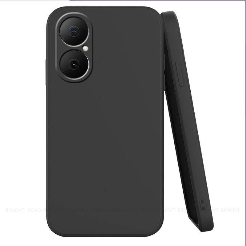 

Для Huawei Nova Y73 Чехол Крышка Huawei Nova Y73 Capas Противоударный Бампер для Телефона ТПУ Оригинальный Жидкий Силикон Fundas Huawei Nova Y73 Huawei Nova Y73 чёрный