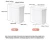 Press Trash Can Living Room Seam With Lid Toilet Toilet Kitchen Bedroom Paper Basket Bathroom Household Cleaning Tools Home