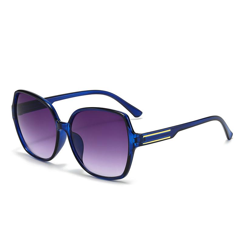Women'S Sunglasses Sunshade Sunglasses Stall High Quality Fashion Big Frame Thin Han Chao