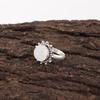 Rainbow Moonstone Jewelry, 925 Solid Sterling Silver Ring , Handmade Gemstone Jewelry Ring For Memorial Day
