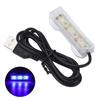 Aquarium Light USB Charging Plastic Fish Tank LED Light for Aquatic Plants LandscapeBlue