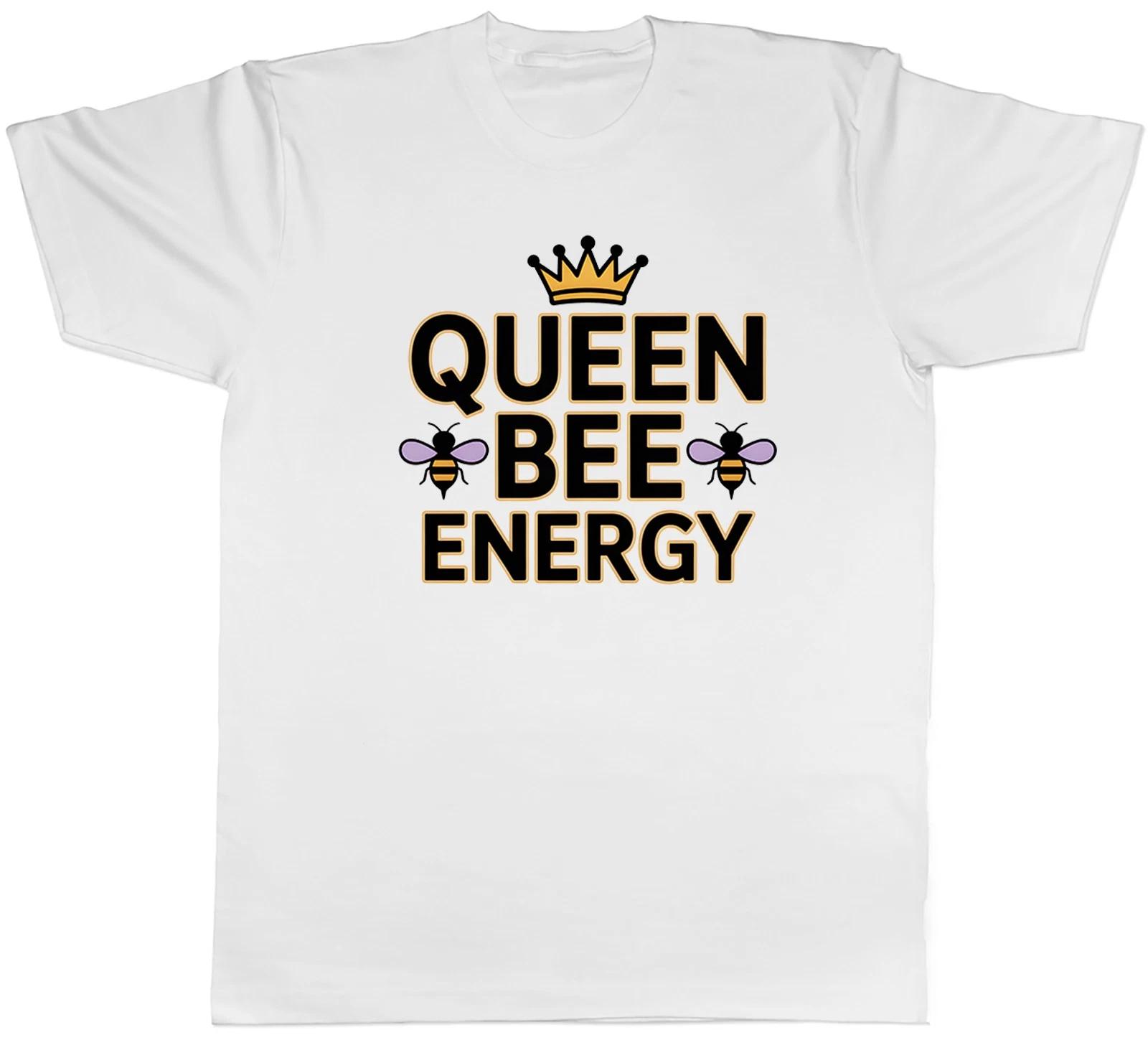 Queen Bee Energy Bumblebee Beekeeper Mens T-Shirt Tee Gift Top XXXL