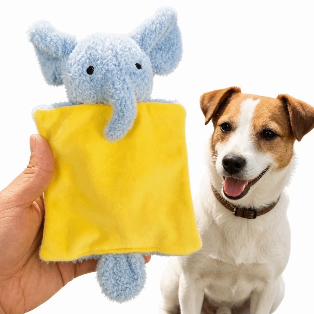 Plush Material Bag Charm Plush Toy Soft Fabric Keychain Plush Toy Cute Dog Chew Toy  For Girls