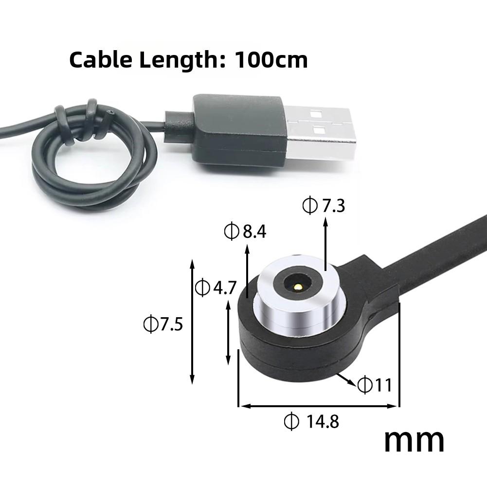 2.8A 12V Waterproof Magnetic Charging Cable Magnetic Head For Wearable Devices Low Frequency Magnetic Head Connector