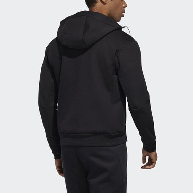 Adidas Tech Heavy Track Jacket With Hood Men Tops Black GF4027