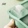 Durable Silicone Ice Mold Cube Tray with Lid 4/6/8 Cavities Easy Release Drinks Summer Refrigerator Cocktail Whiskey Maker Press Kitchen Supplies