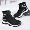 Women's Waterproof Non-Slip Winter Snow Boots with Warm Fleece Lining for Comfortable Outdoor Mountaineering and Skiing
