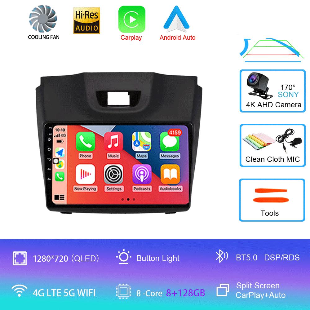 Android 14 Video Player Car DVD For Chevrolet Holden S10 TRAILBLAZER COLORADO ISUZU DMAX Radio Audio Multimedia Stereo Carplay