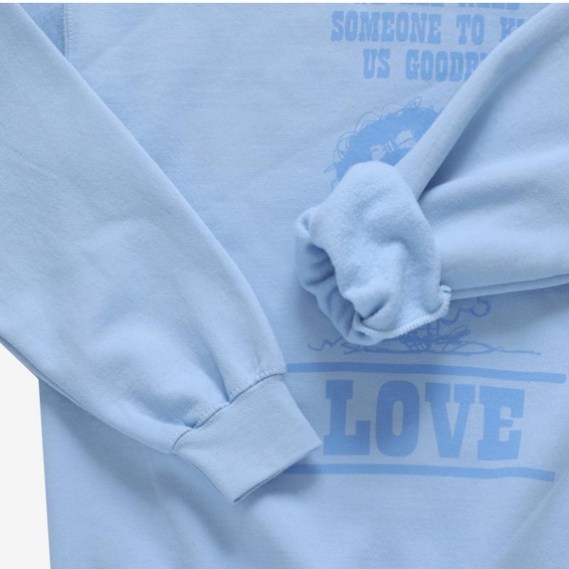 Wilddonkey Unisex Sweatshirt Fg Love Light Blue