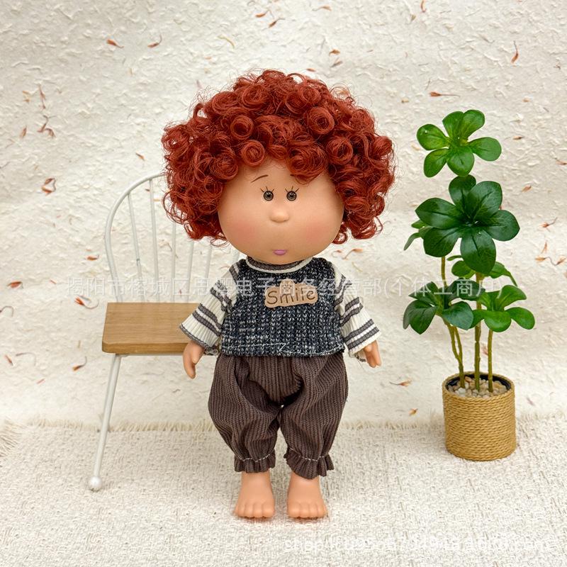 24cm Spanish Mia Potato Doll Dress-Up Set with Plush Outfit