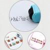 Cartoon Rolling Stamp Self-Ink Non-Reusable Scrapbooking Stationery Stamp Diy Filling Color Tools Pre-Student Kindergarten Toy