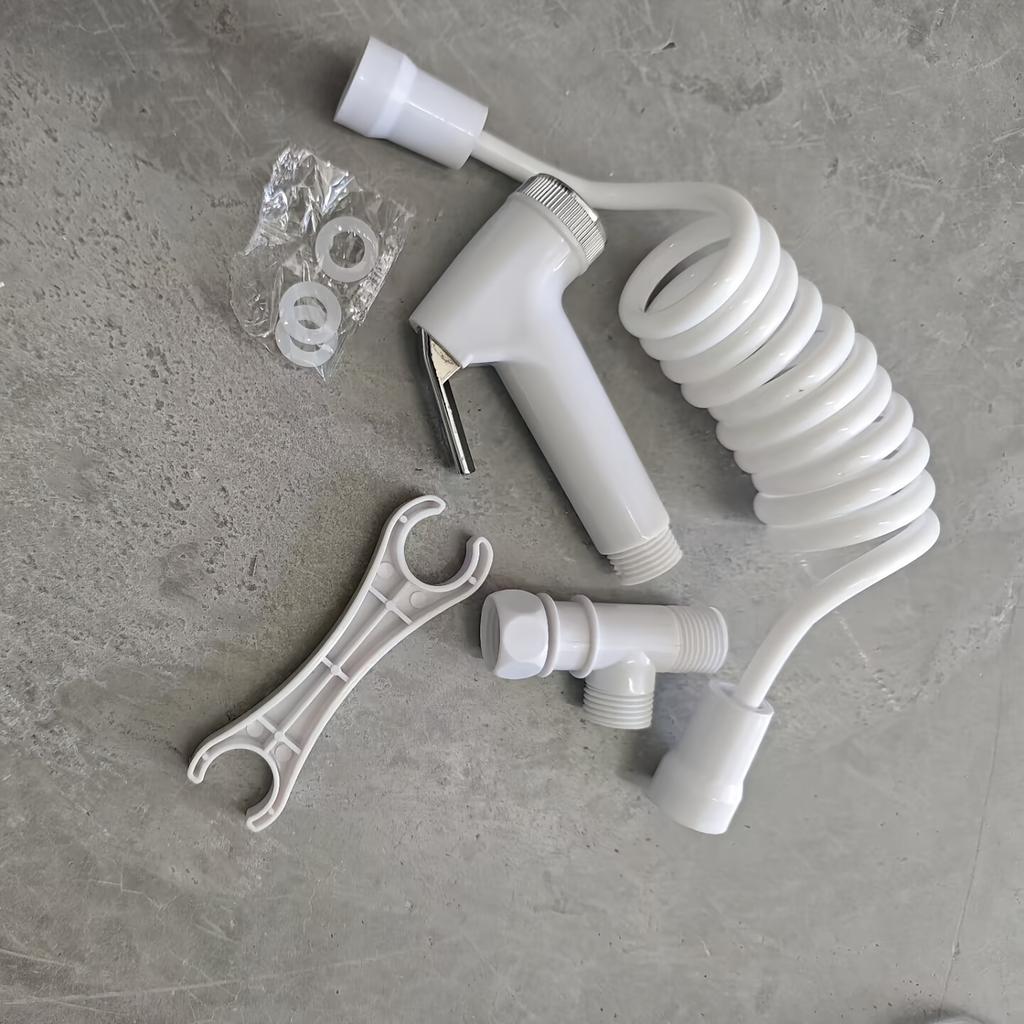1set Multifunction Toilet Bidet Tap Shower Sprayer Bathroom Shower Hose Toilet Seat Bidet Spray Bidet Nozzle Accessories