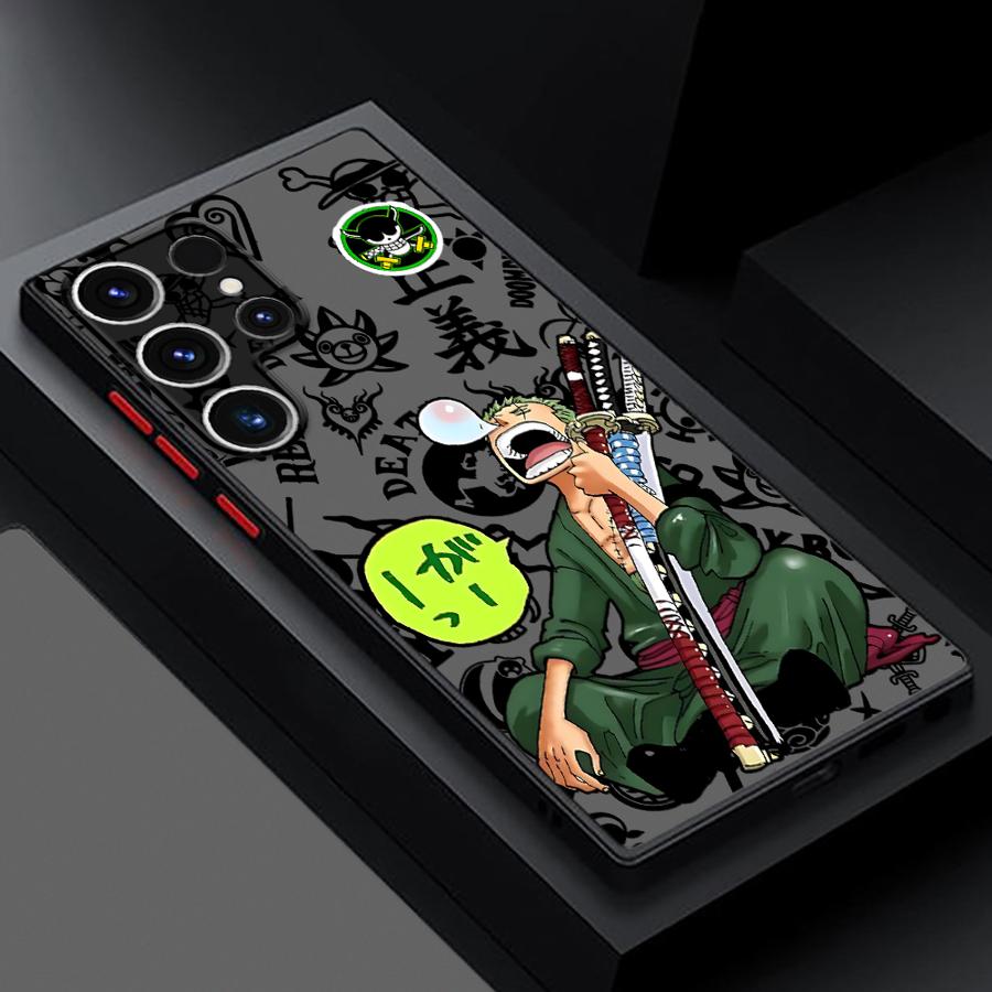 

Чехол Back Phone Cover Case для Samsung Galaxy S24 Plus S26 S25 Ultra S22 S21 Note 20 Ultra 10+ S20 FE S23 FE One Pieces Аниме Galaxy S22+ 5G