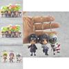 New 6pcs Naruto Pvc Figure Keychain Key Ring Toy Pendant Stylish Anime Cosplay Gift