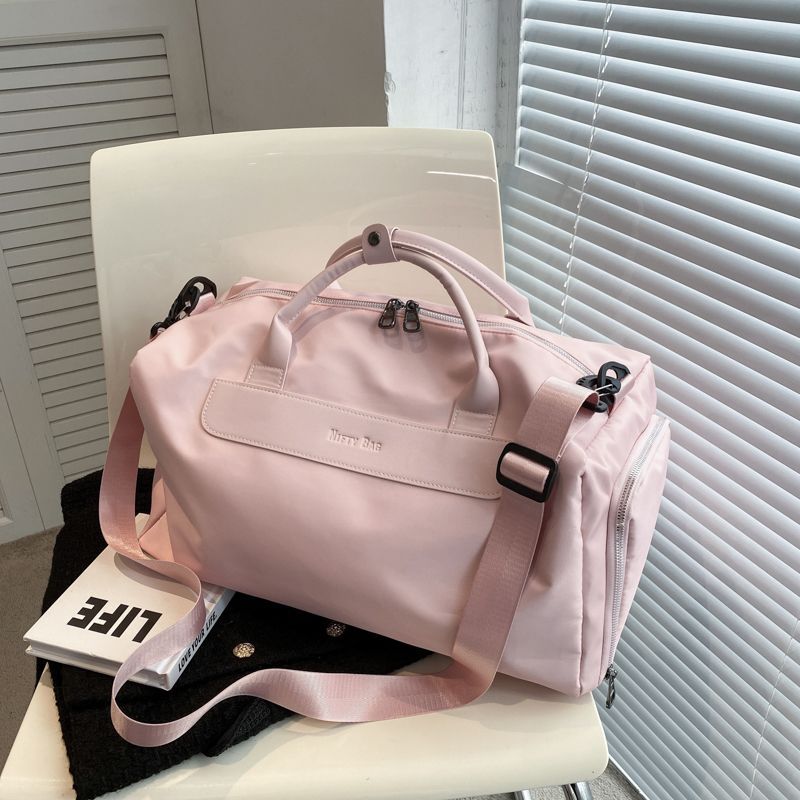 Travel Bag Women's Large-capacity Fitness Bag Men's Wet and Dry Separation Sports Bag Lightweight Hand Luggage Bag Short-distance Travel Bag